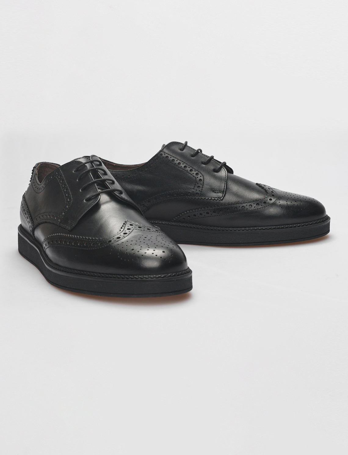 Cabani 605M506 Erkek %100 Hakiki Deri Sneaker Ayakkabı Siyah