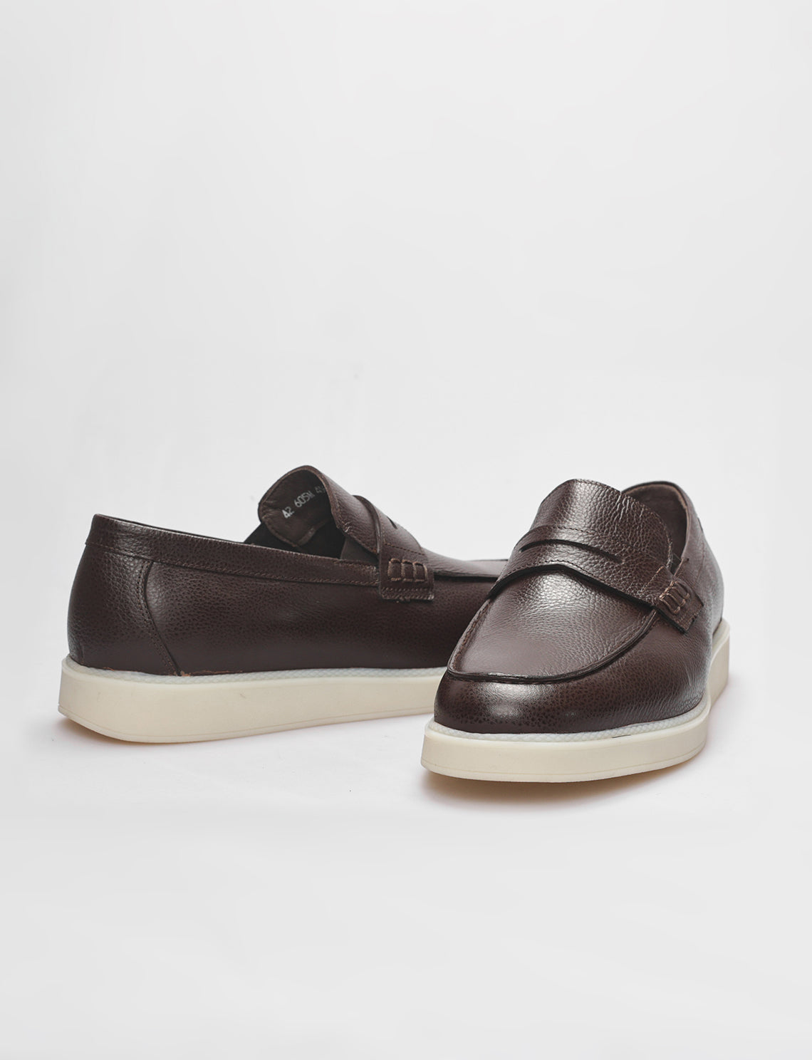 Cabani 605M456 Erkek %100 Hakiki Deri Sneaker Ayakkabı Kahverengi