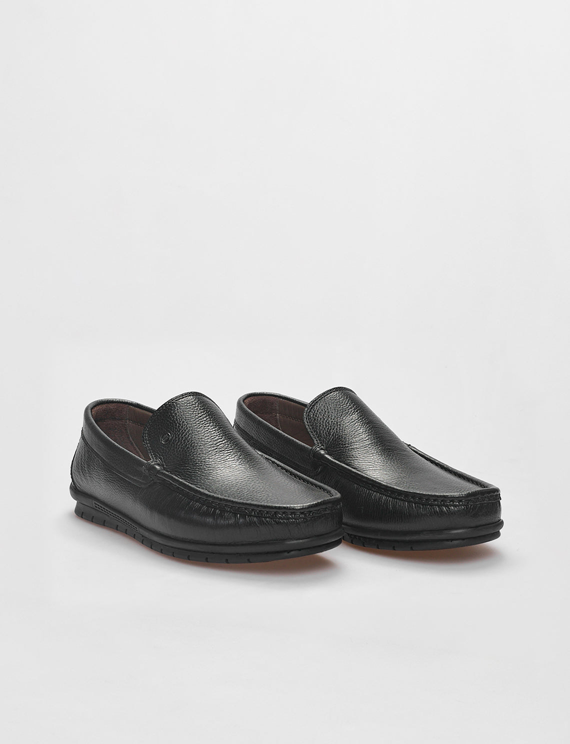 Cabani 576M052 Erkek %100 Hakiki Deri loafer & makosen 464 Siyah Ufak Kırma