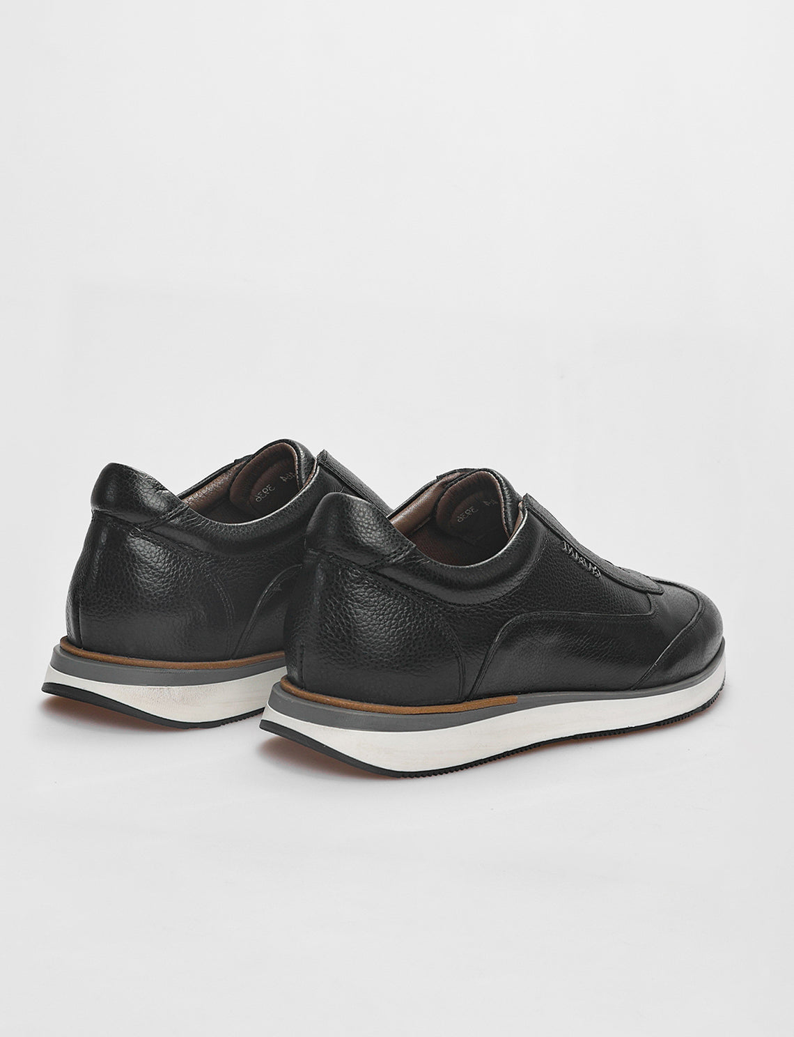 Cabani 570C968 Erkek %100 Hakiki Deri Sneaker Ayakkabı Siyah