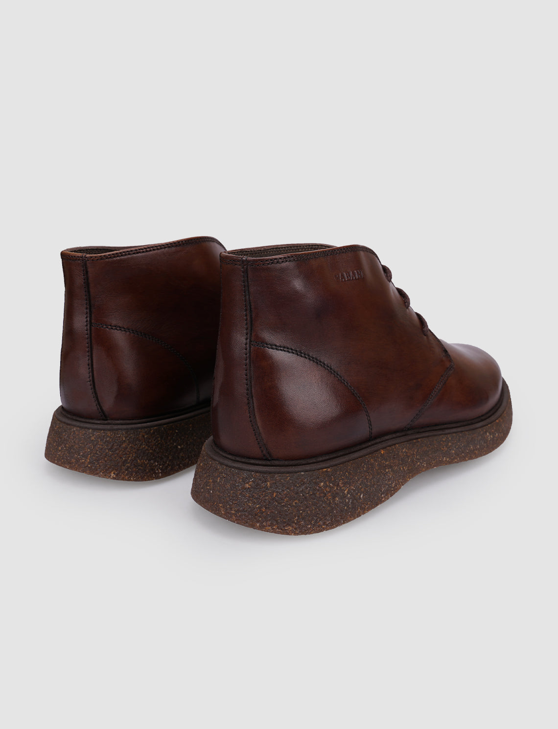 Cabani 583M957 Erkek %100 Hakiki Deri Günlük Bot Kahverengi