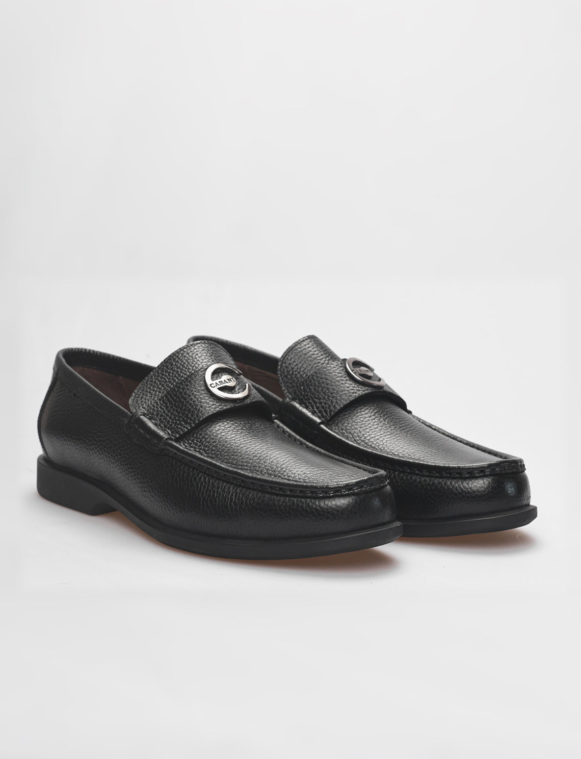 Cabani 121M1680 Erkek %100 Hakiki Deri loafer & makosen Siyah