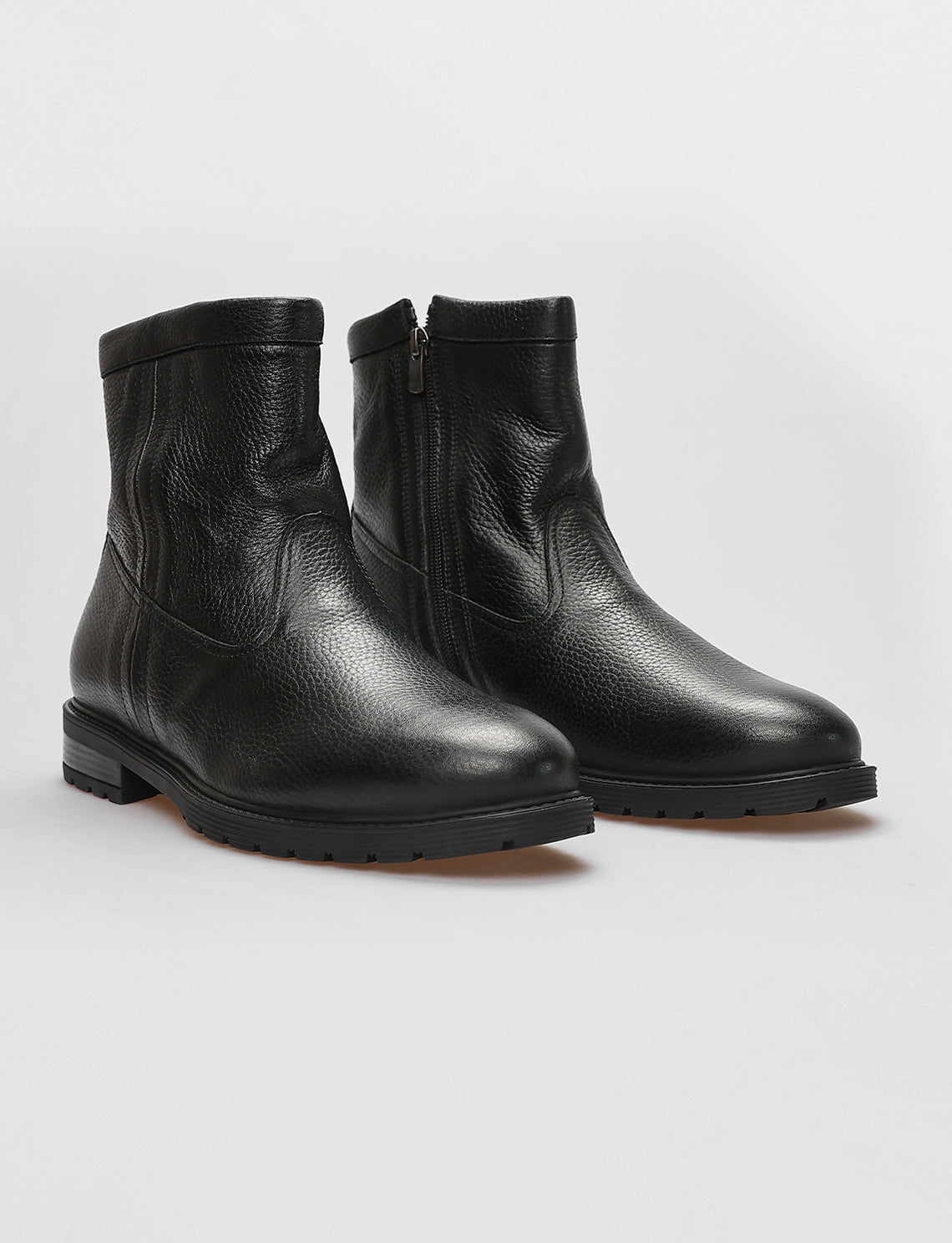 Cabani 230K816 Erkek %100 Hakiki Deri Loafer Bot Siyah