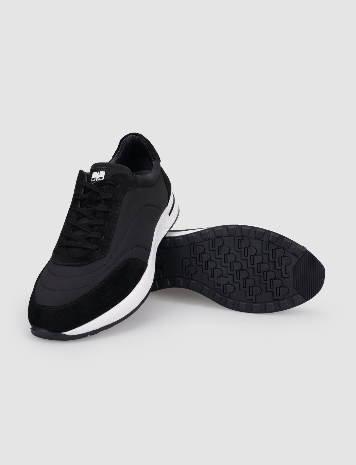 Cabani 598B1692 Erkek Süet Hakiki Deri Sneaker Ayakkabı Siyah