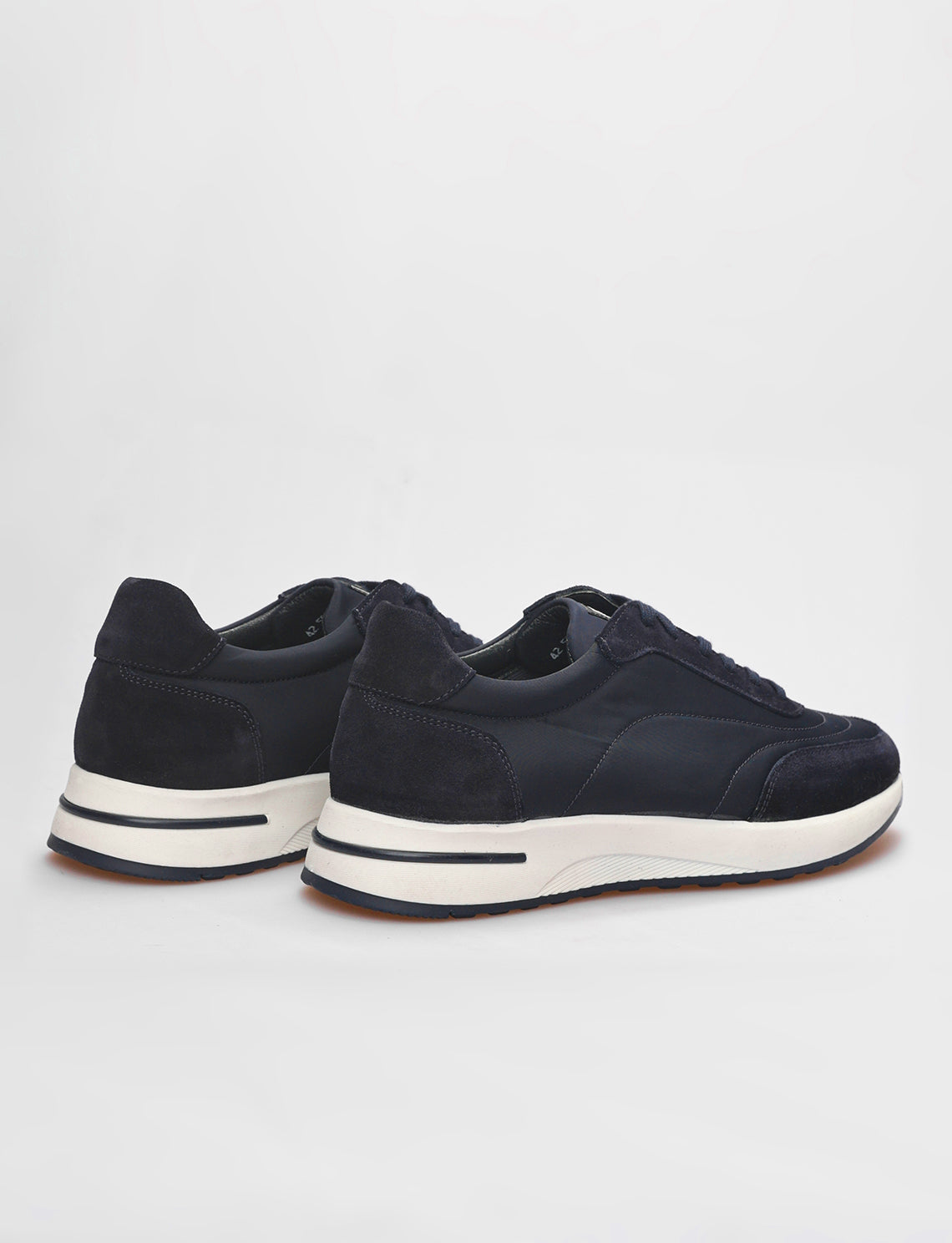 Cabani 598B1692 Erkek Süet Hakiki Deri Sneaker Ayakkabı Lacivert