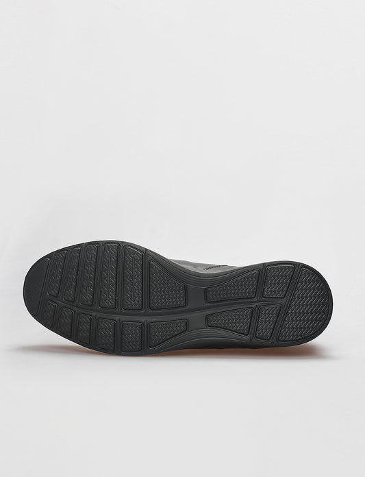 Cabani 115E1671 Erkek %100 Hakiki Deri Sneaker Ayakkabı 017 Siyah Antik-Siyah Geyik