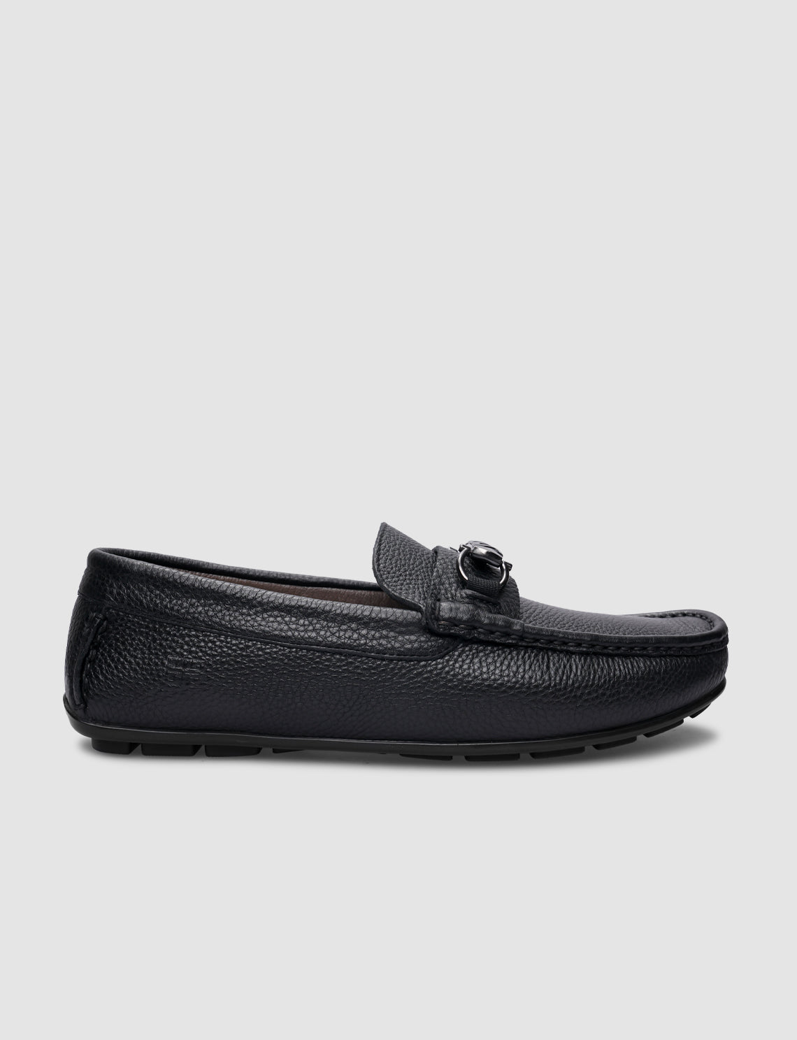 Cabani 010M183D Erkek %100 Hakiki Deri loafer & makosen 432 Siyah Geyik