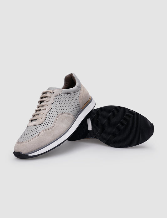 Cabani 570M1711B Erkek %100 Hakiki Deri Sneaker Ayakkabı Bej