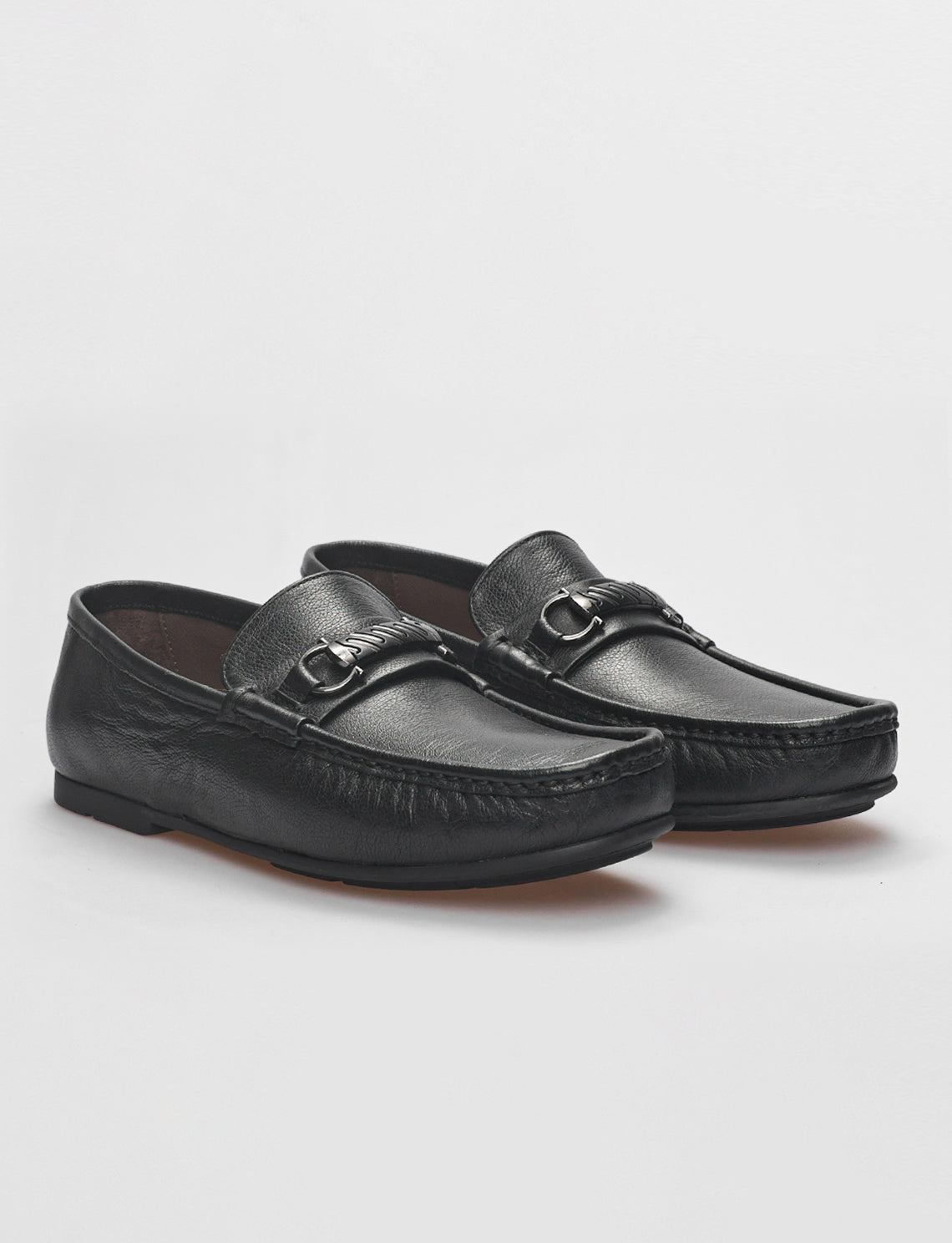 Cabani 447M067D Erkek %100 Hakiki Deri loafer & makosen Siyah