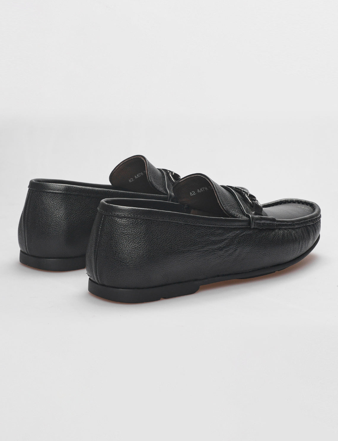 Cabani 447M067D Erkek %100 Hakiki Deri loafer & makosen Siyah