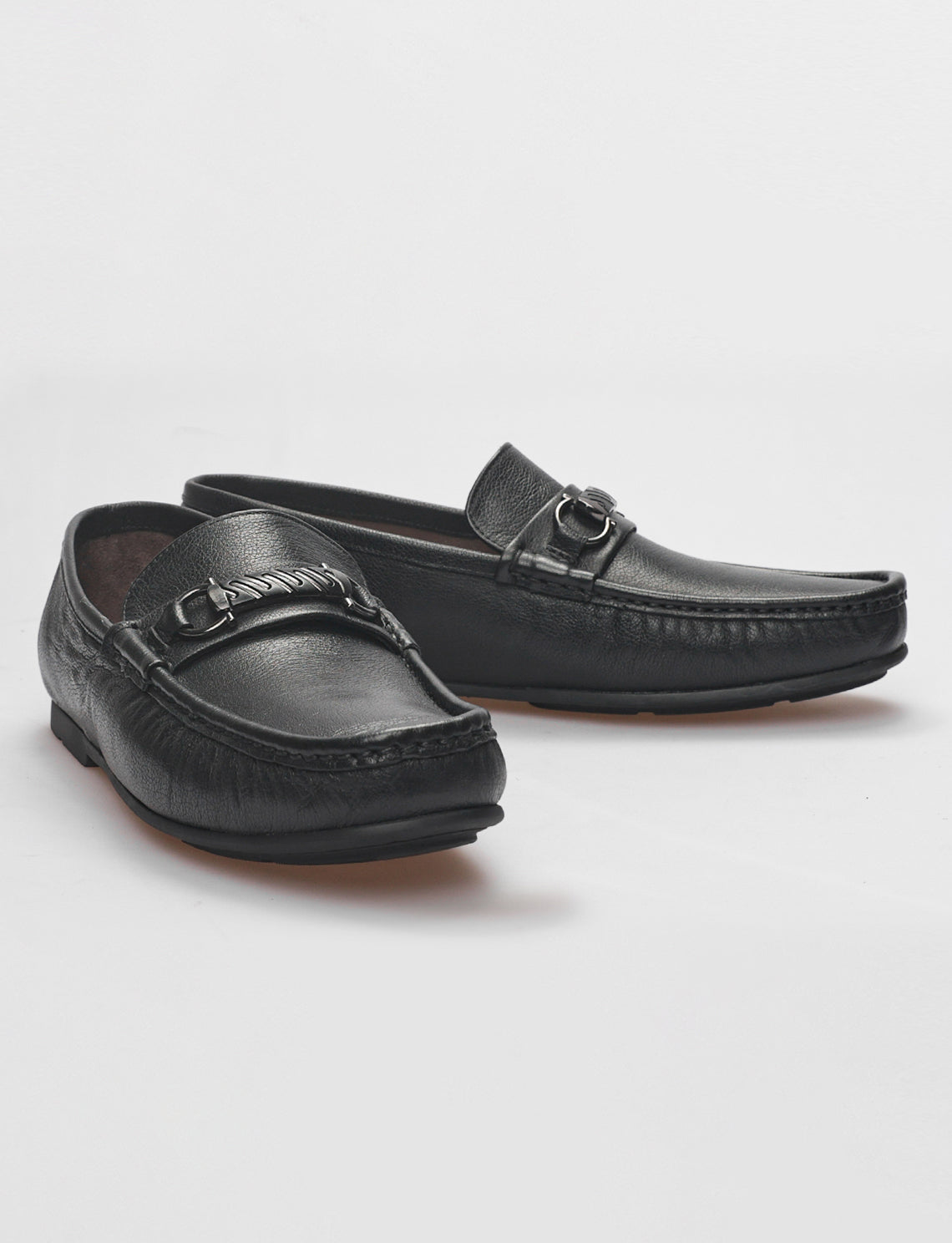 Cabani 447M067D Erkek %100 Hakiki Deri loafer & makosen Siyah