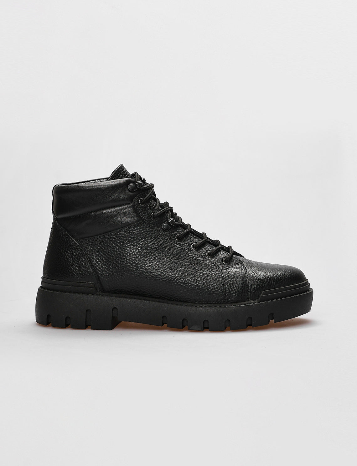 Cabani 542K1594 Erkek %100 Hakiki Deri Loafer Bot Siyah