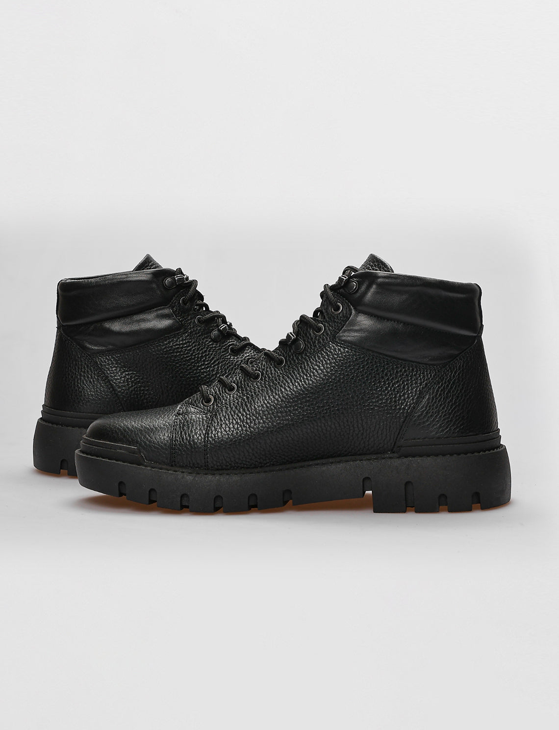 Cabani 542K1594 Erkek %100 Hakiki Deri Loafer Bot Siyah