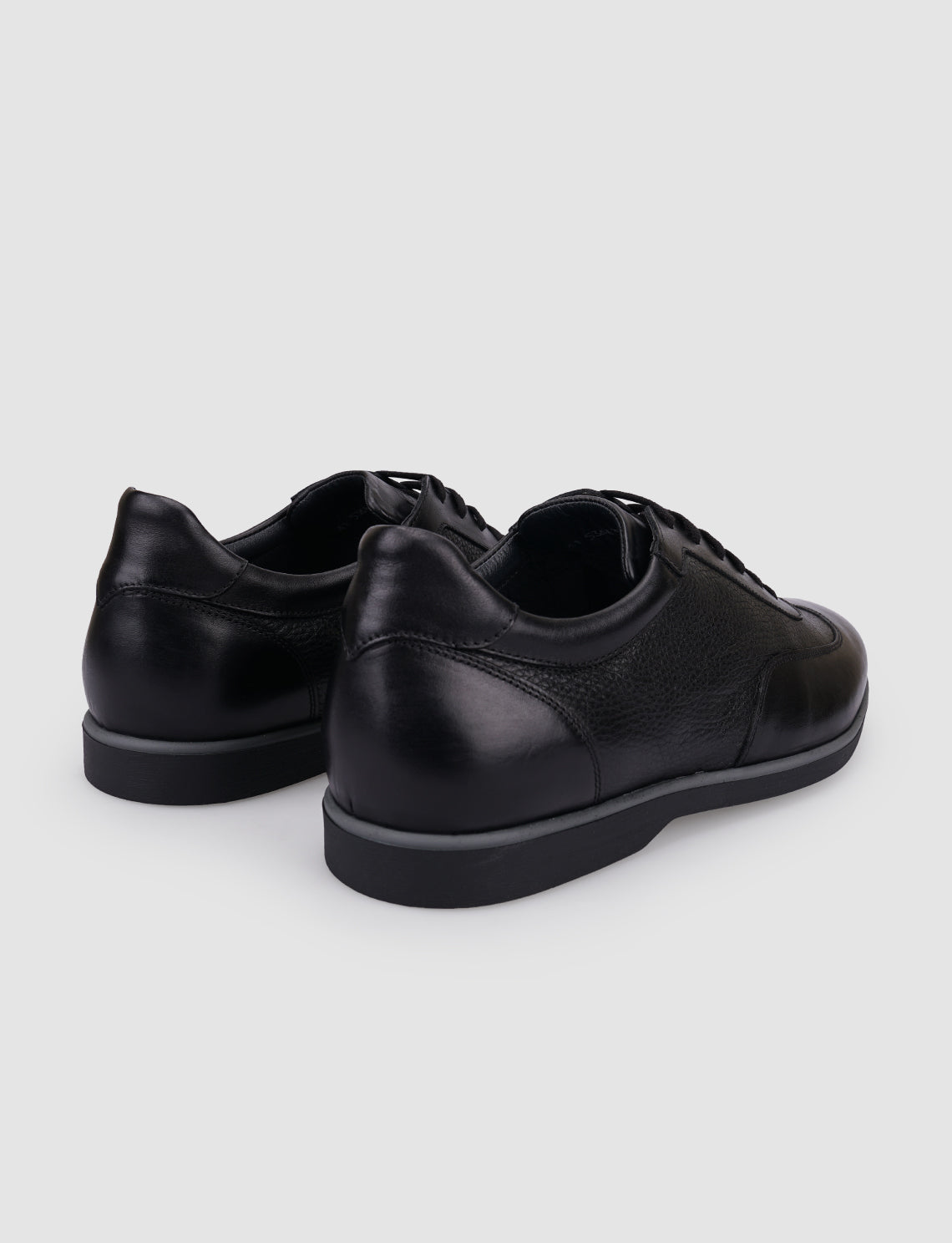 Cabani 534M1574 Erkek %100 Hakiki Deri Sneaker Ayakkabı Siyah