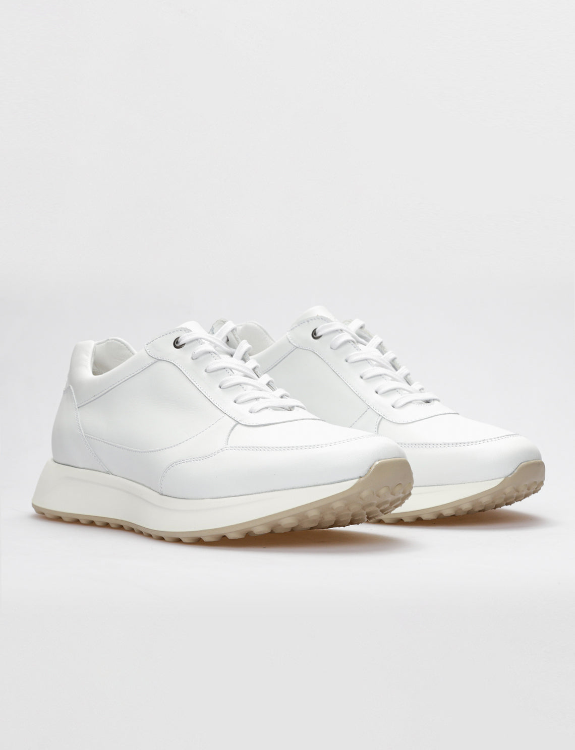 Cabani 619C548 Erkek %100 Hakiki Deri sneaker &spor Beyaz