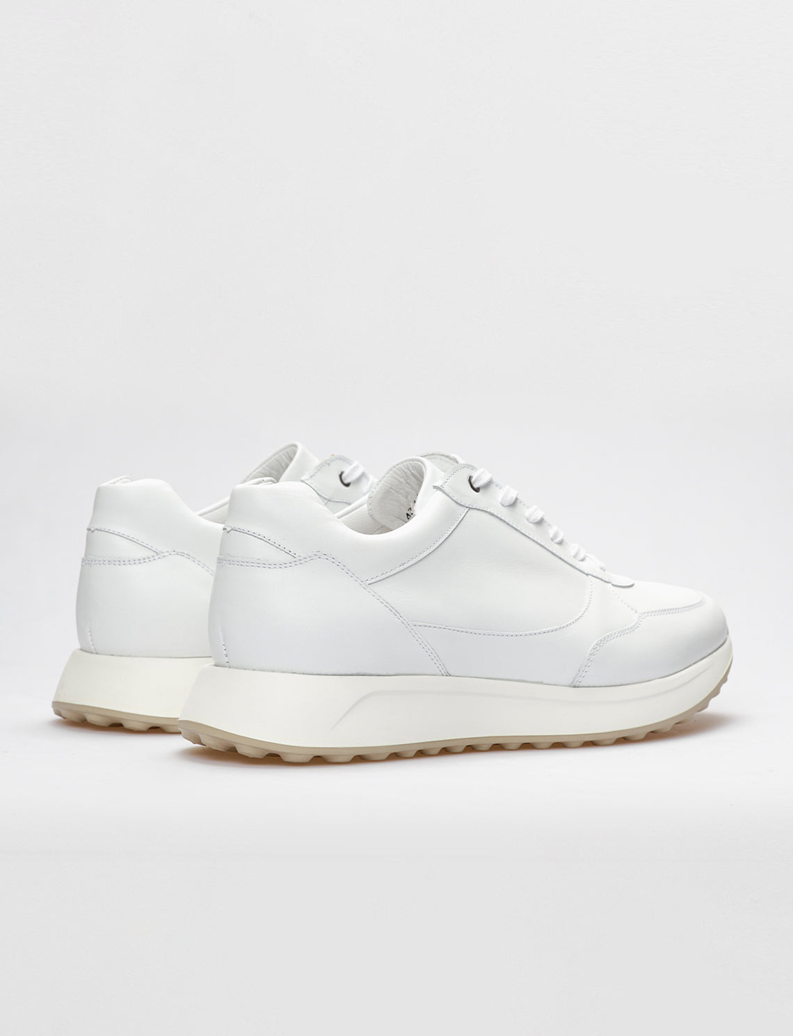 Cabani 619C548 Erkek %100 Hakiki Deri sneaker &spor Beyaz