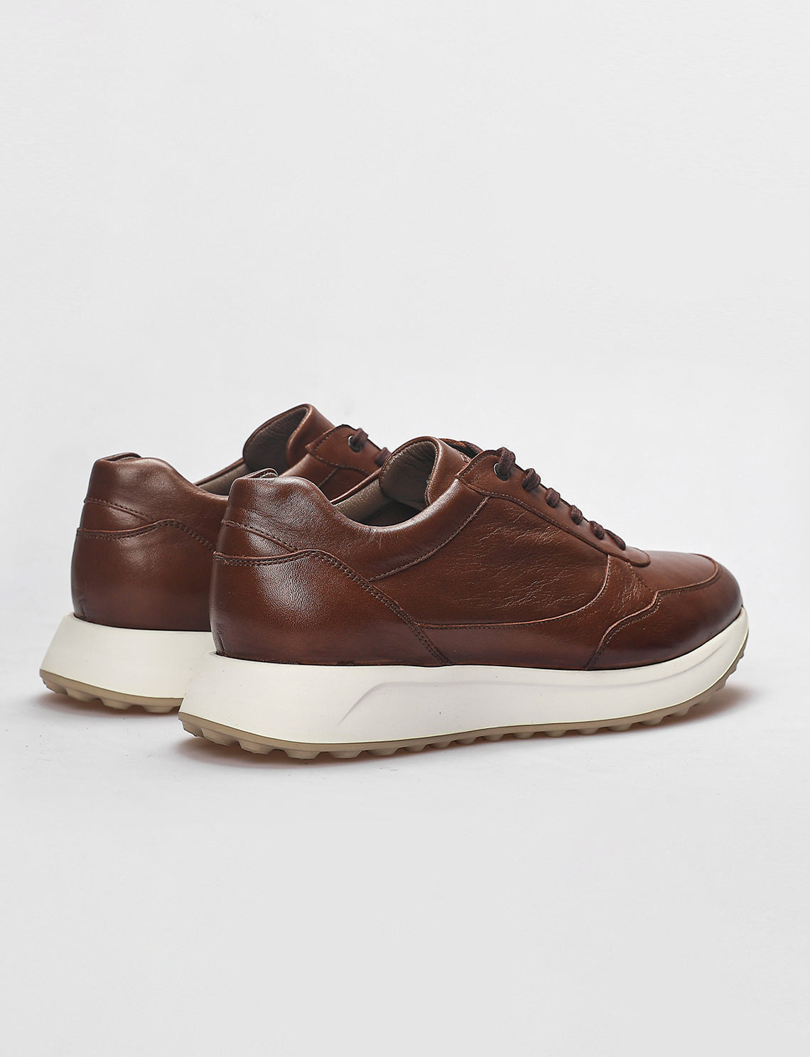 Cabani 619C548 Erkek %100 Hakiki Deri sneaker &spor Taba