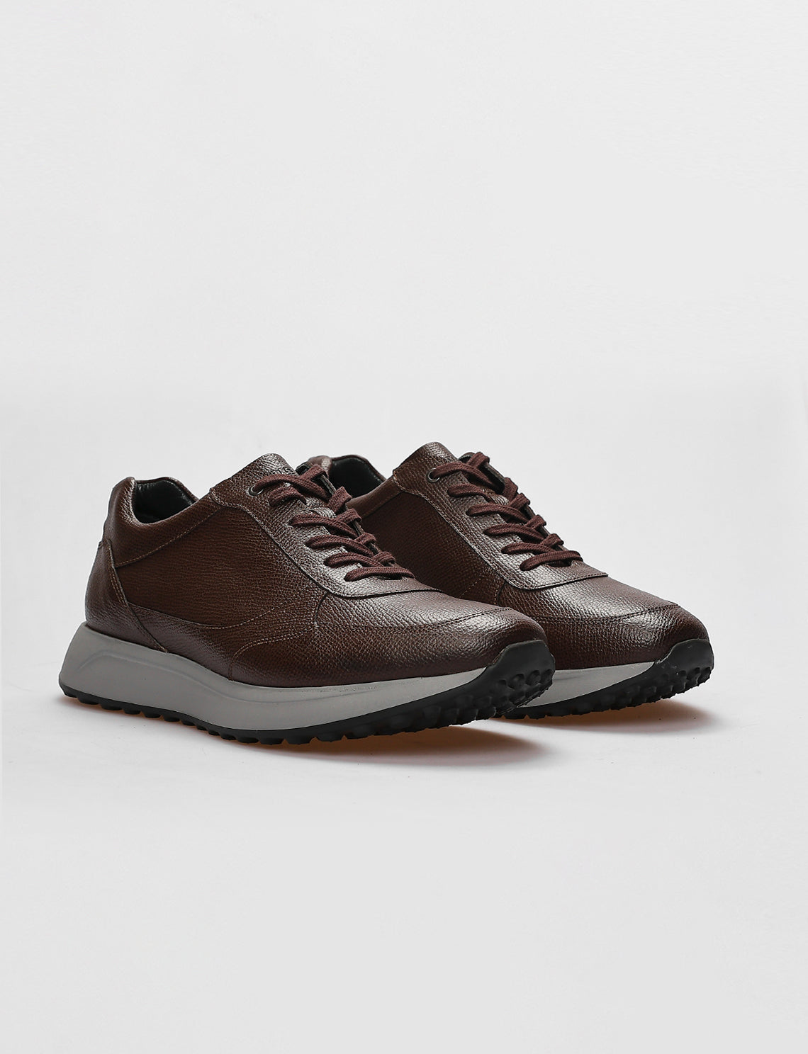 Cabani 619C548 Erkek %100 Hakiki Deri sneaker &spor Kahverengi