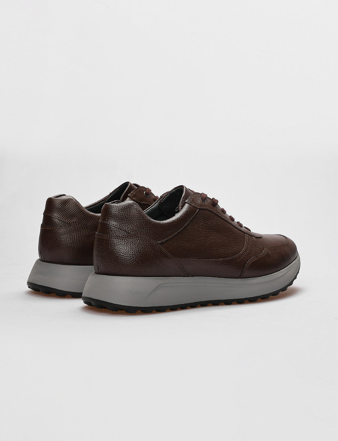 Cabani 619C548 Erkek %100 Hakiki Deri sneaker &spor Kahverengi