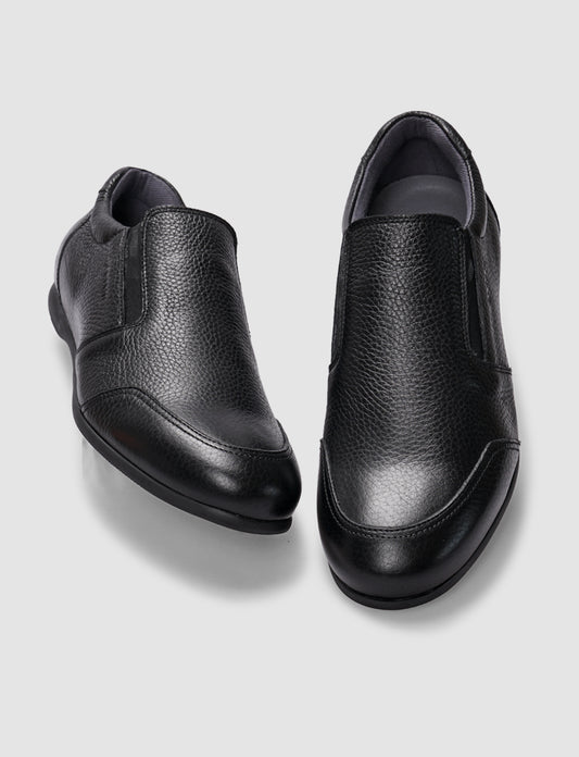 Cabani 167B122 Erkek %100 Hakiki Deri Klasik Ayakkabı 432 Siyah Geyik