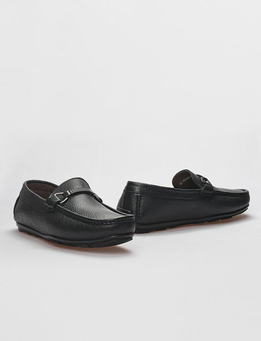 Cabani 296M4823 Erkek %100 Hakiki Deri Sneaker Ayakkabı 432 Siyah Geyik