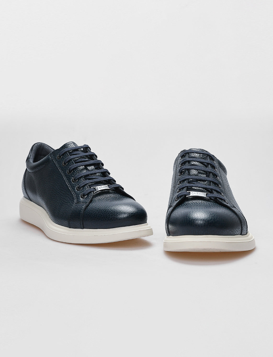 Cabani 114B995 Erkek %100 Hakiki Deri sneaker &spor Lacivert