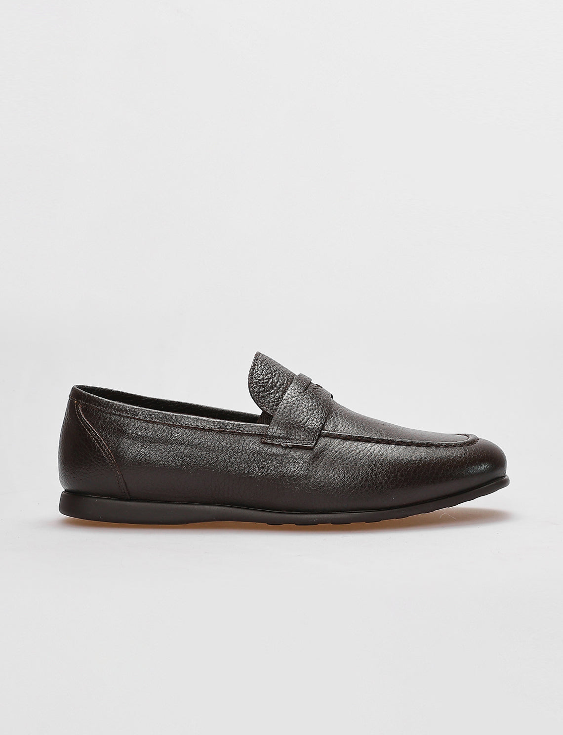 Cabani 153M1726 Erkek %100 Hakiki Deri loafer & makosen Kahverengi