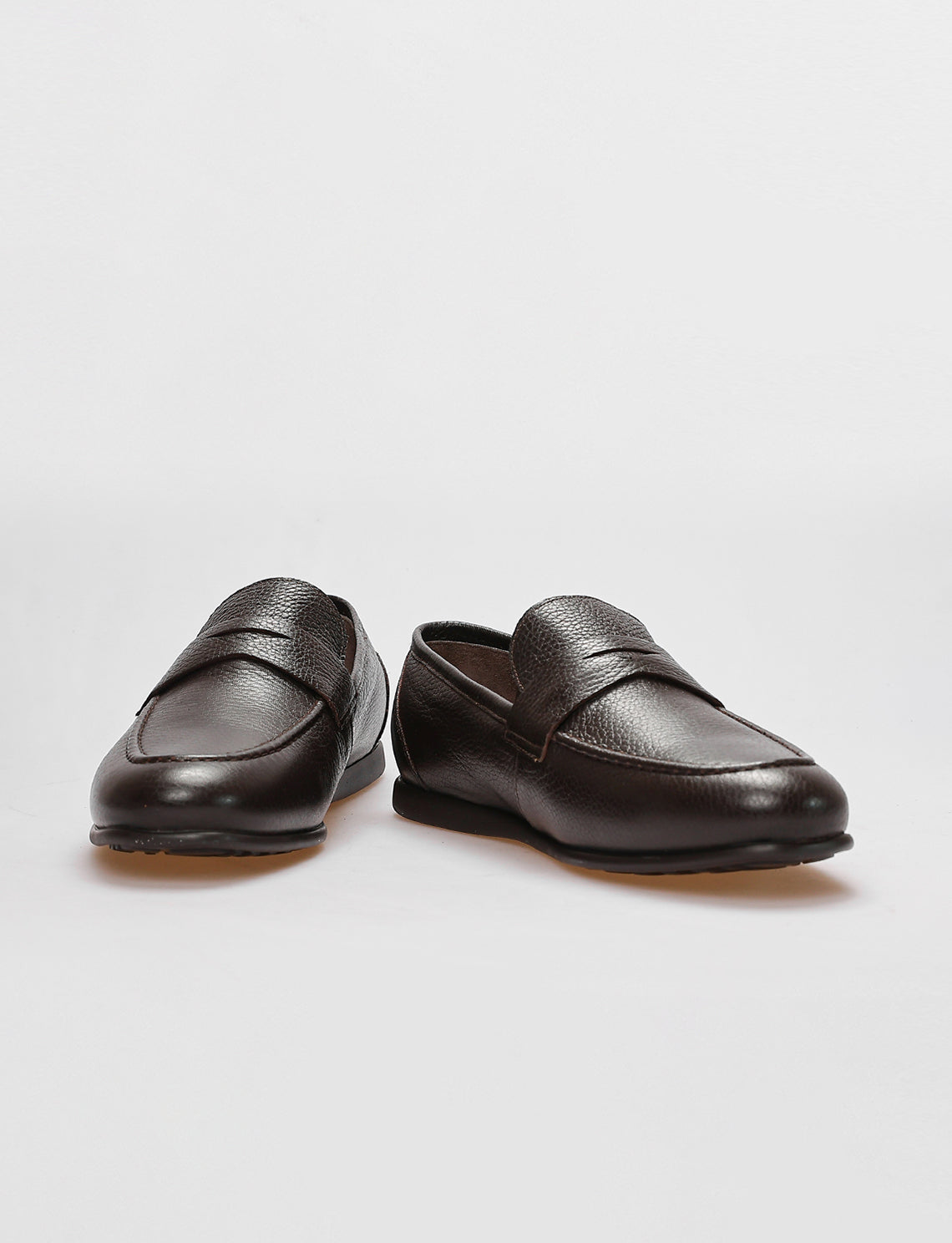 Cabani 153M1726 Erkek %100 Hakiki Deri loafer & makosen Kahverengi