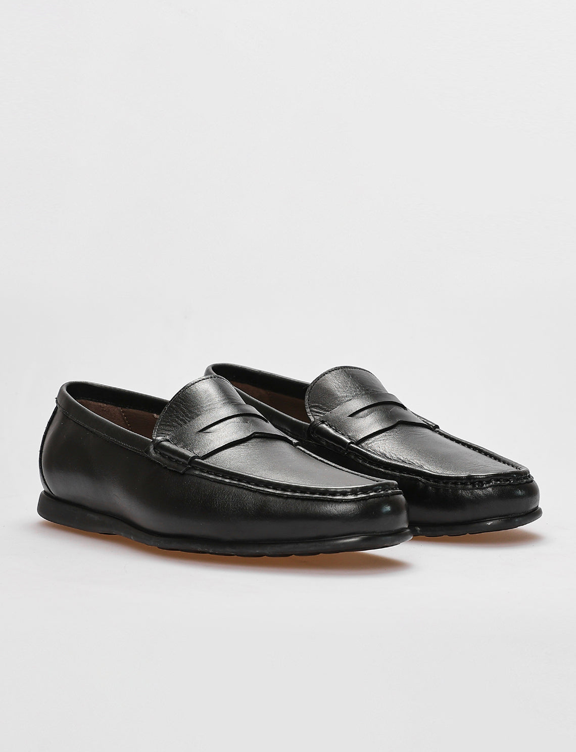 Cabani 153M1727 Erkek %100 Hakiki Deri loafer & makosen Siyah
