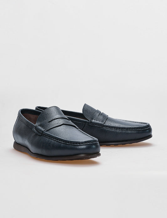 Cabani 153M1727 Erkek %100 Hakiki Deri loafer & makosen 084 Laci Ufak Kırma