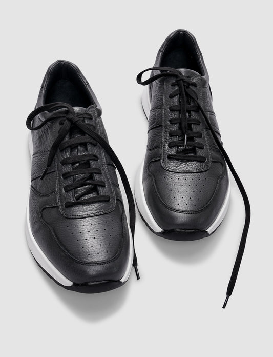 Cabani 620C1715 Erkek %100 Hakiki Deri Günlük Ayakkabı 1270 Gri Geyik