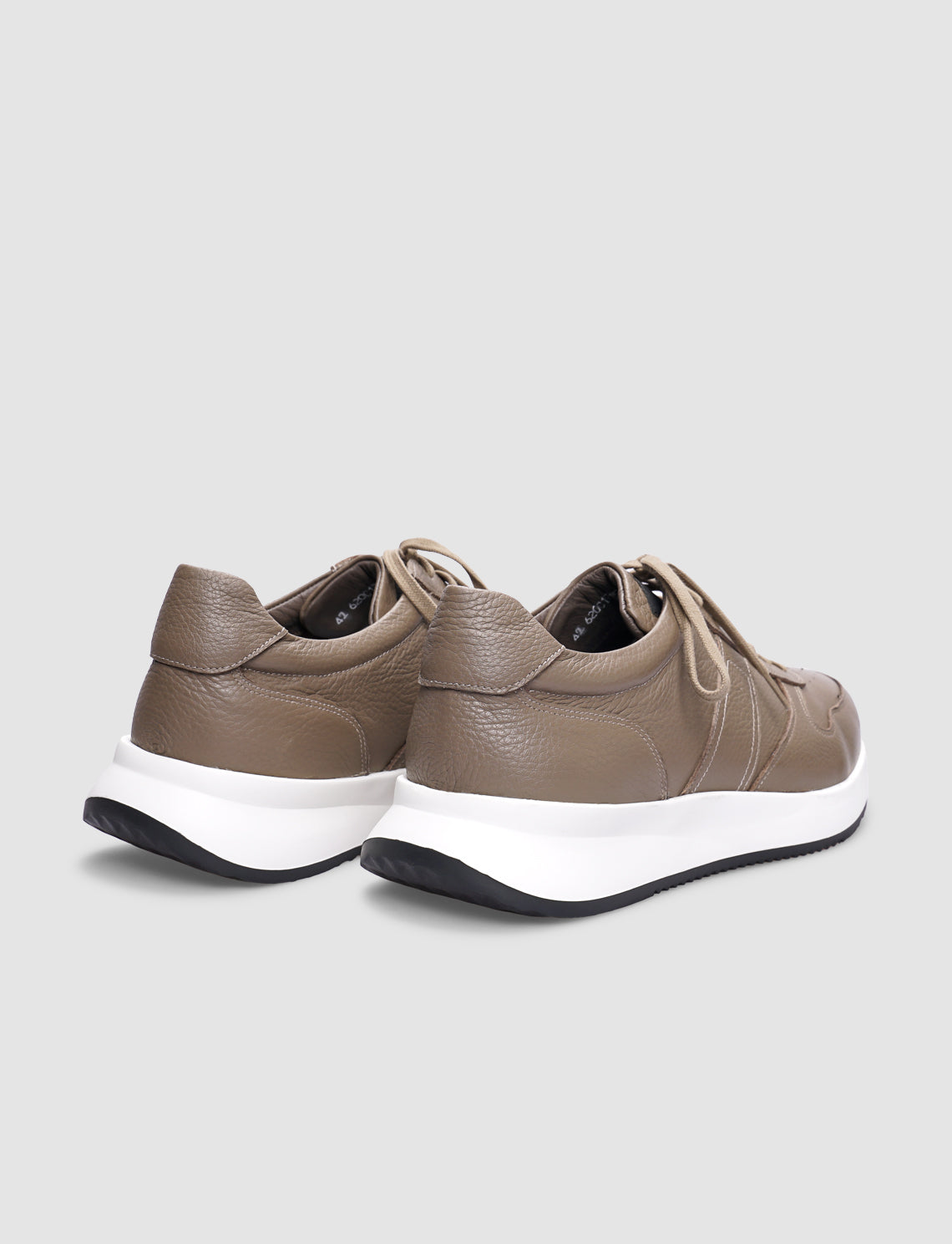 Cabani 620C1715 Erkek %100 Hakiki Deri Günlük Ayakkabı Vizon