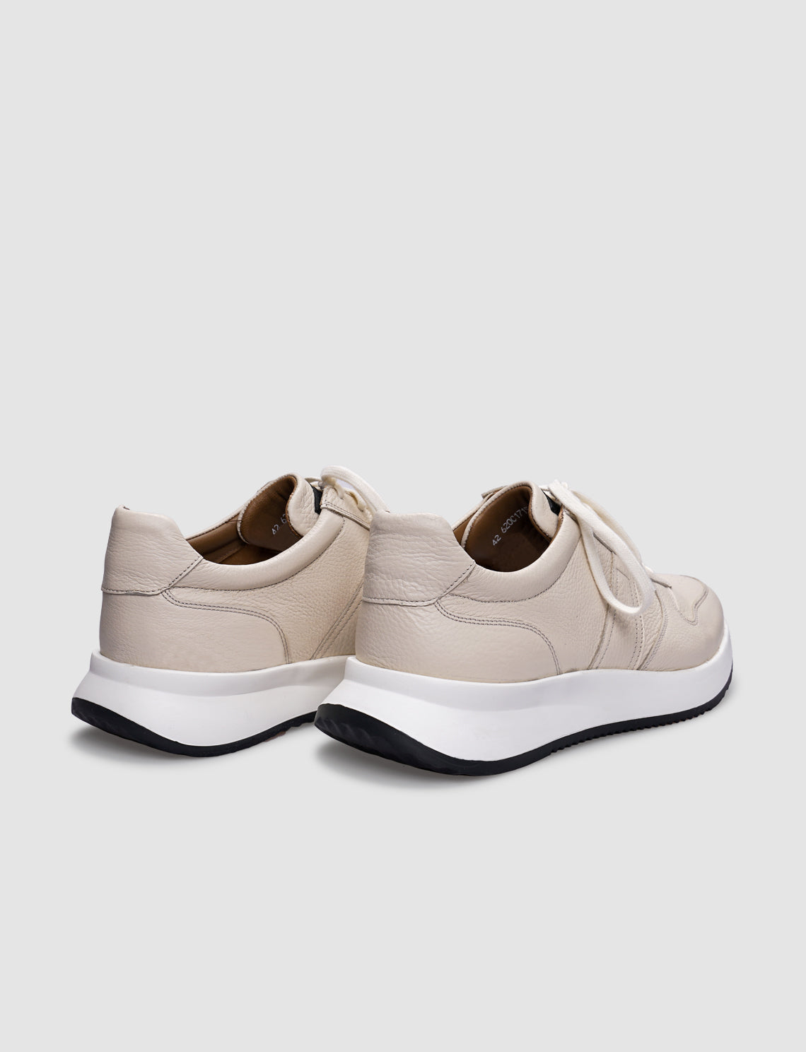 Cabani 620C1715 Erkek %100 Hakiki Deri Günlük Ayakkabı Bej