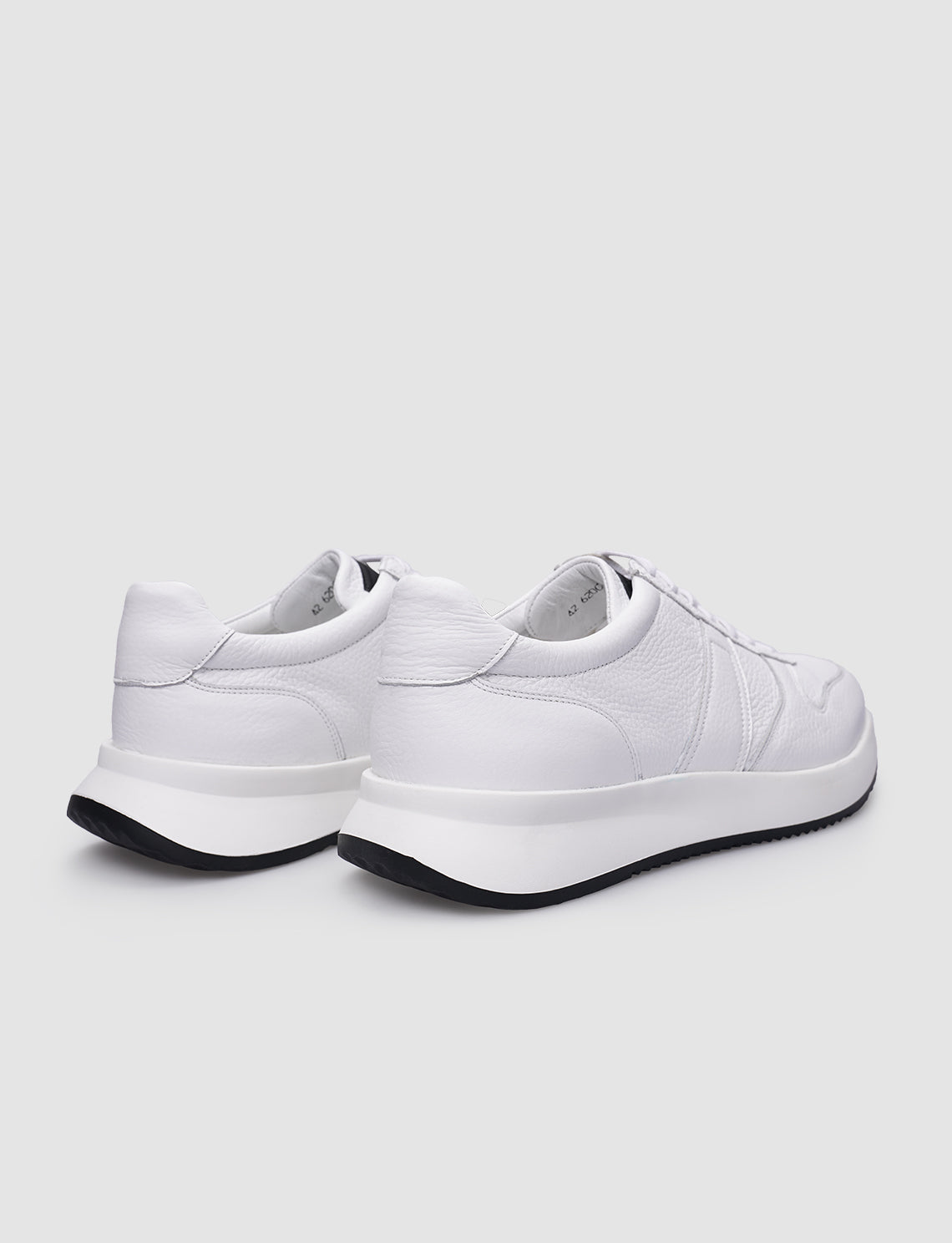 Cabani 620C1715 Erkek %100 Hakiki Deri Günlük Ayakkabı Beyaz