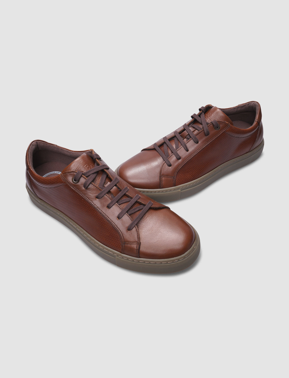 Cabani 517B995B Erkek %100 Hakiki Deri sneaker &spor 052 Fındık Napa-Fındık Delikli Napa