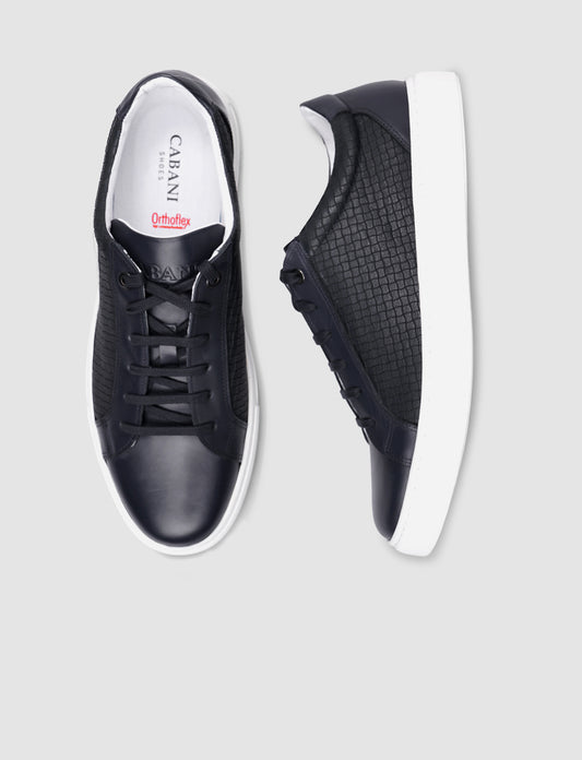 Cabani 517B995B Erkek %100 Hakiki Deri sneaker &spor 1204 Laci Antik-Laci Kroko