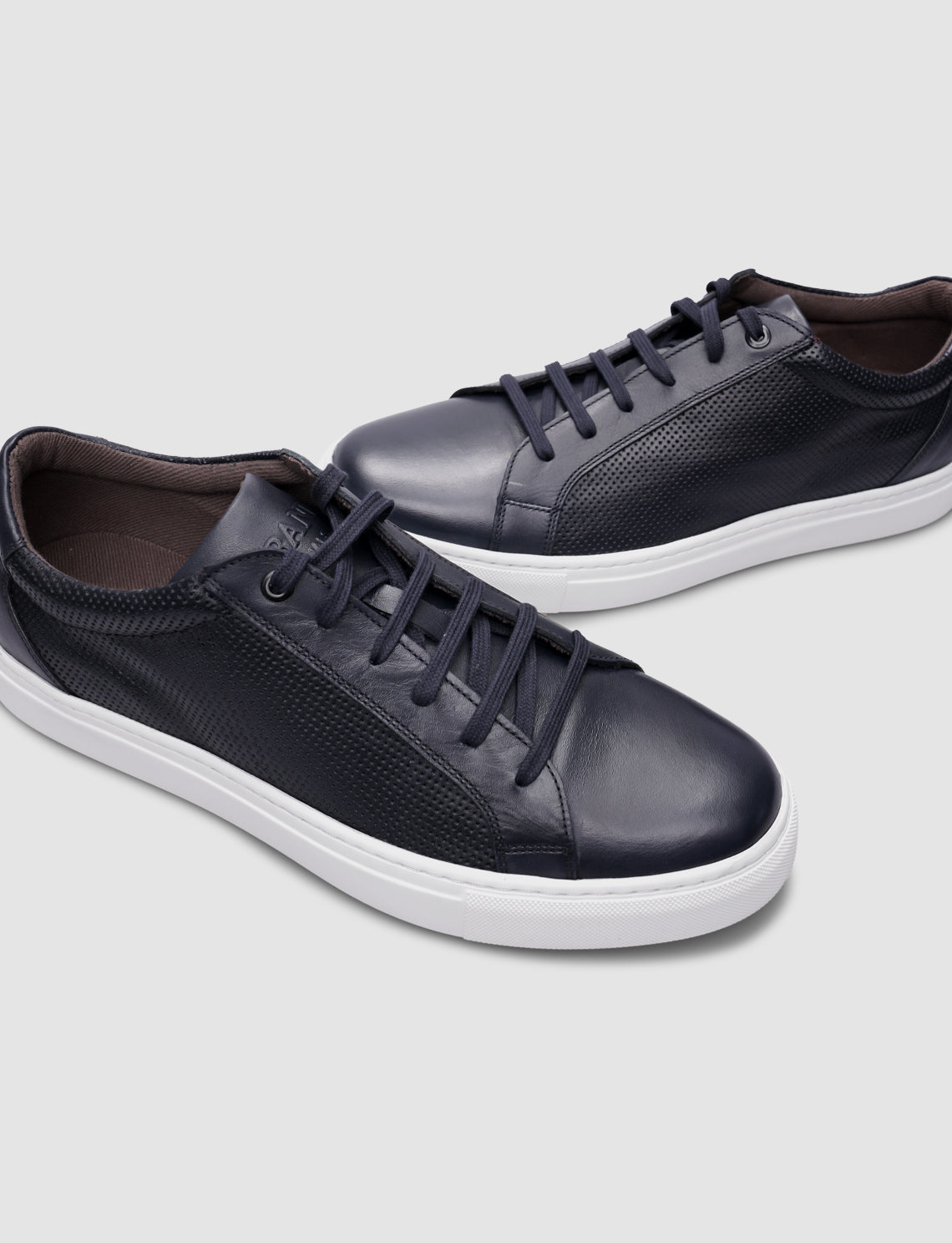 Cabani 517B995B Erkek %100 Hakiki Deri sneaker &spor Lacivert