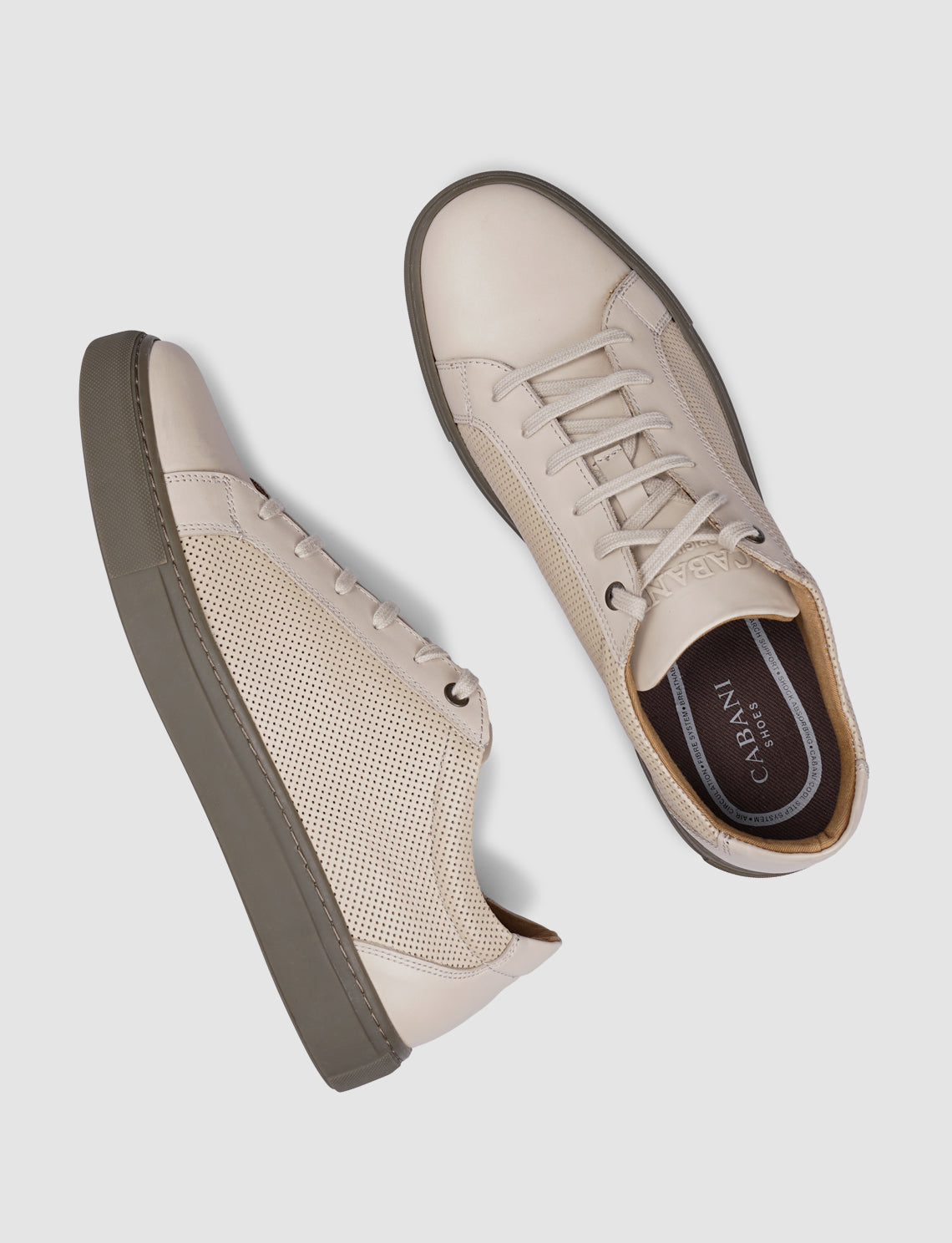 Cabani 517B995B Erkek Süet Hakiki Deri sneaker &spor Bej