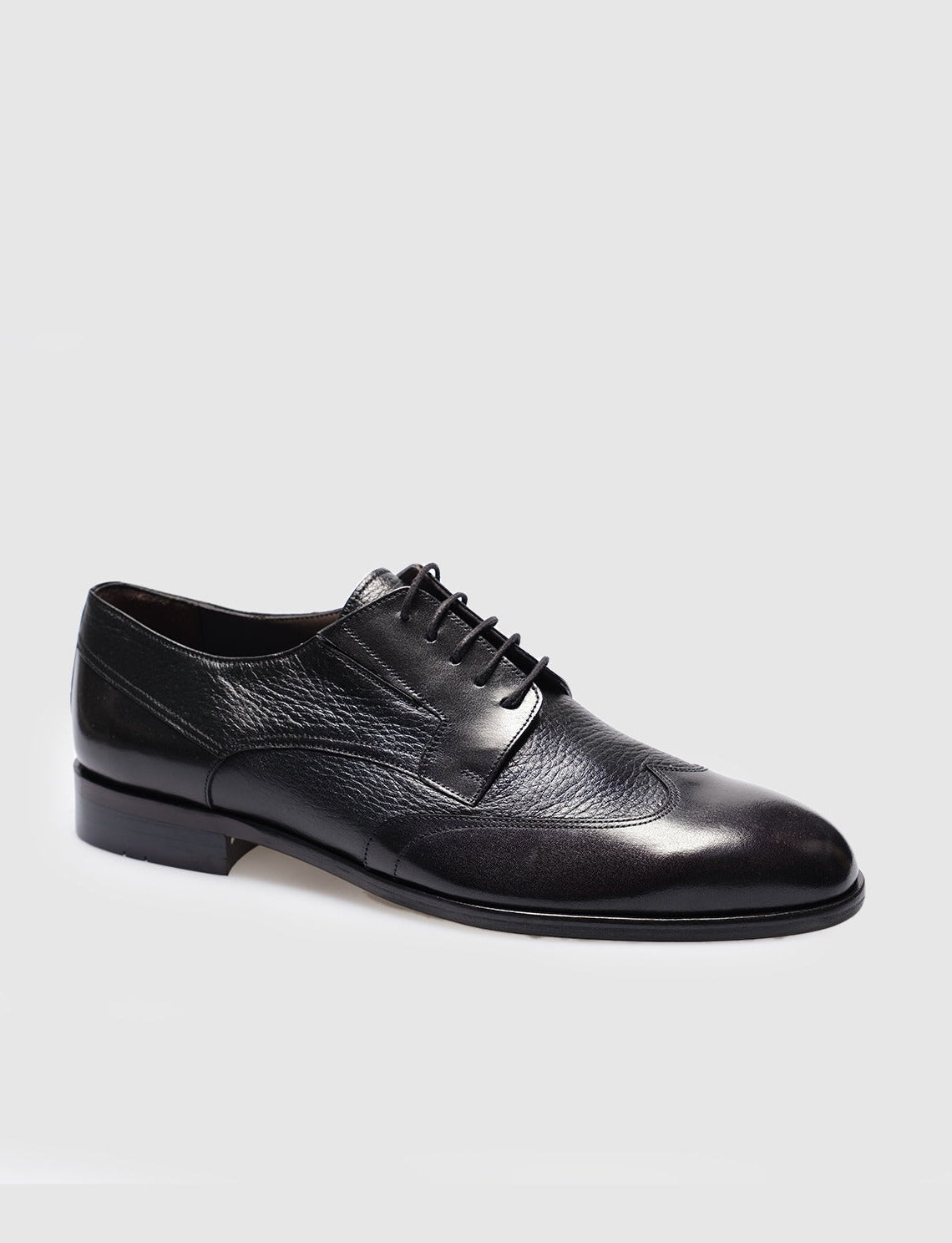 Men Black  Genuine Leather   Classic Shoes