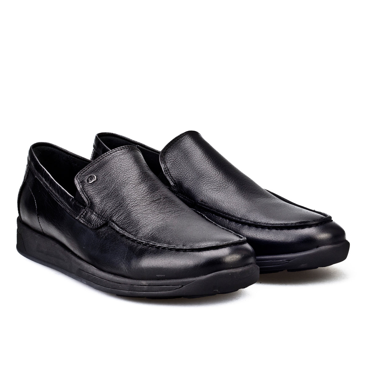 Cabani 438M003 Erkek %100 Hakiki Deri Günlük Ayakkabı 426 Siyah Kırma