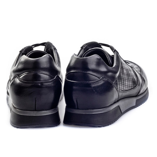 Cabani 183M548K Erkek %100 Hakiki Deri Günlük Ayakkabı 915 Siyah Deri