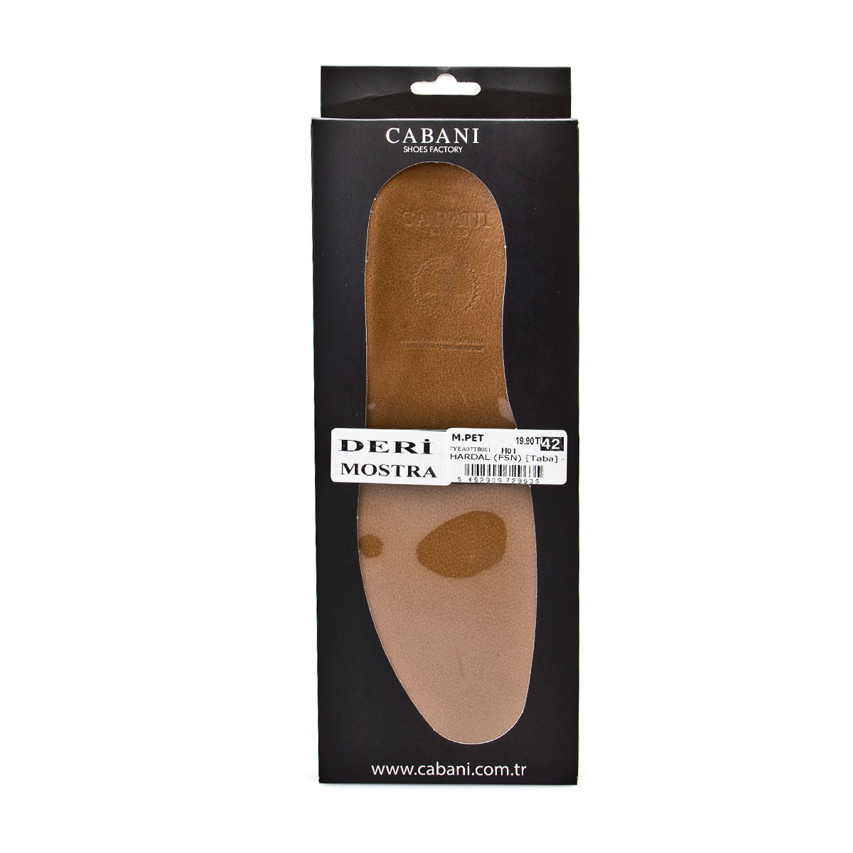 Cabani M.PET Erkek  Tabanlık Hardal Fsn Kahve