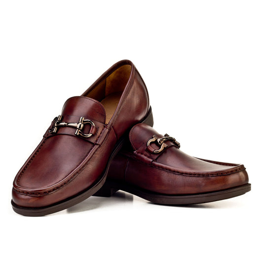Cabani 466M1133 Erkek %100 Hakiki Deri loafer & makosen 691 Kahve Sannetta