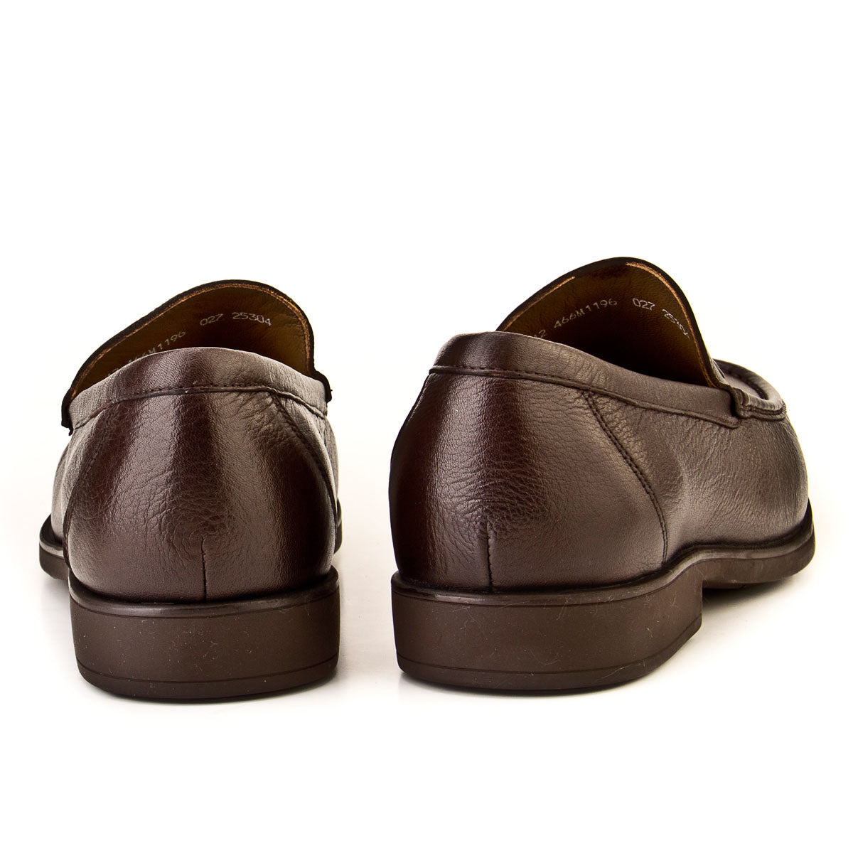 Cabani 466M1196 Erkek %100 Hakiki Deri loafer & makosen 027 Kahve Ufak Kırma