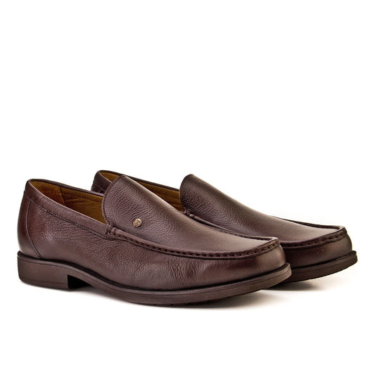 Cabani 466M1196 Erkek %100 Hakiki Deri loafer & makosen 027 Kahve Ufak Kırma