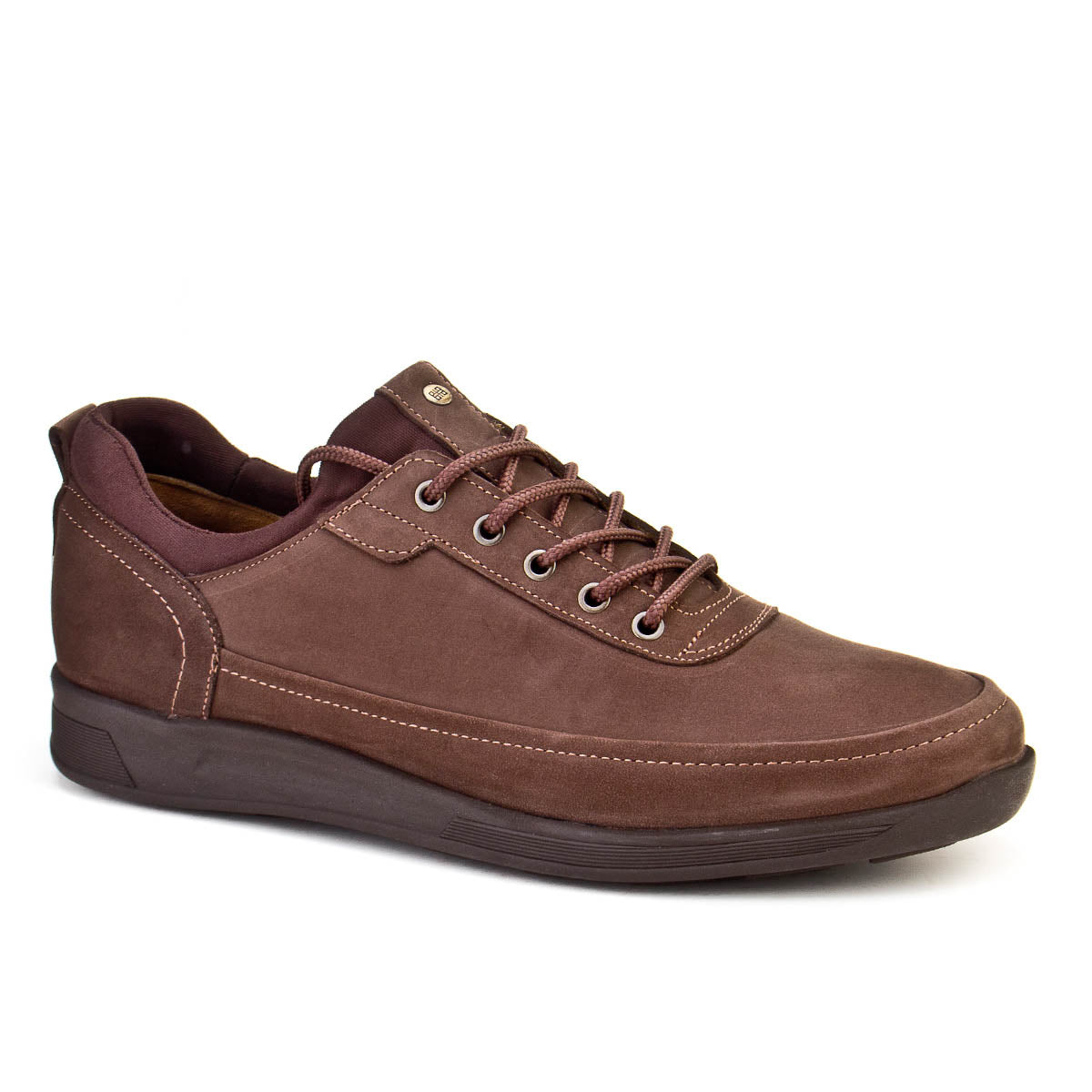 Cabani 438C082 Erkek Nubuk Deri Günlük Ayakkabı Kahve Nubuk