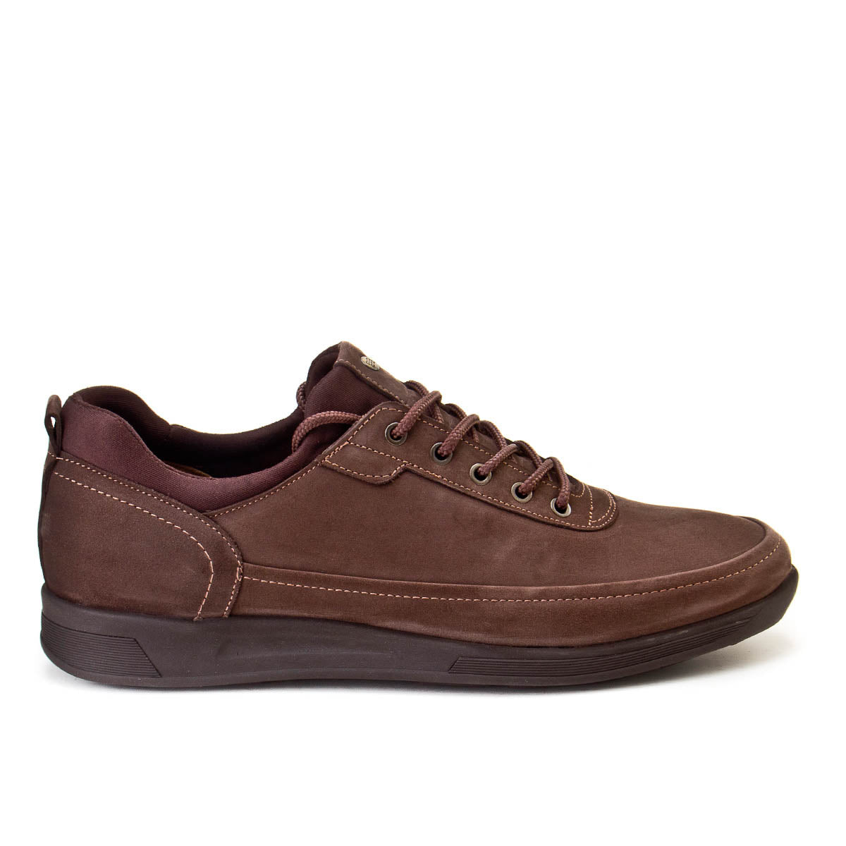 Cabani 438C082 Erkek Nubuk Deri Günlük Ayakkabı Kahve Nubuk