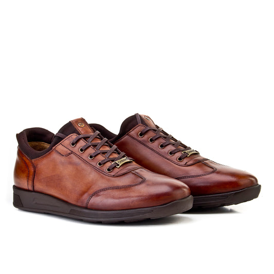 Cabani 438B1082 Erkek %100 Hakiki Deri Outlet Ayakkabı 584 Fındık Sanetta