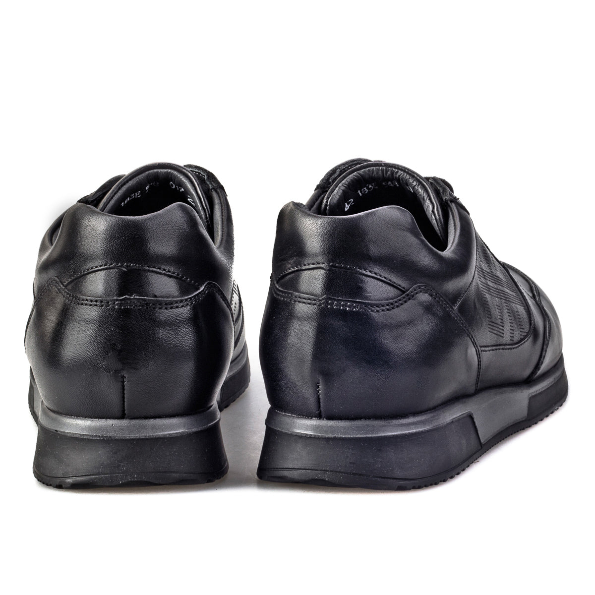 Cabani 183E548 Erkek %100 Hakiki Deri Günlük Ayakkabı Siyah