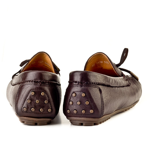 Cabani 343M515 Erkek %100 Hakiki Deri loafer & makosen 027 Kahve Ufak Kırma